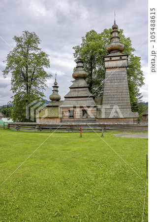 Saint Paraskevi church, UNESCO site, Kwiaton, Lesser Poland Voivodeship, Poland Saint Paraskevi church, UNESCO site, Kwiaton, Lesser Poland Voivodeship, Poland 105488615