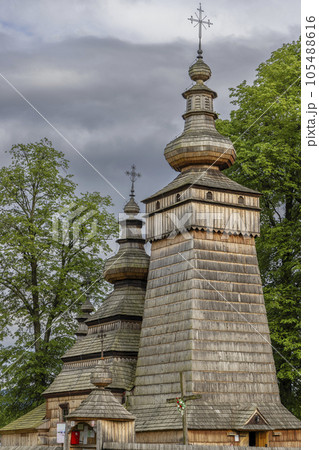 Saint Paraskevi church, UNESCO site, Kwiaton, Lesser Poland Voivodeship, Poland 105488616
