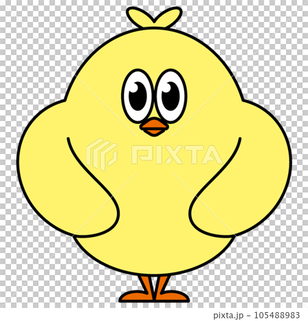 飛揚的黃色小雞角色 105488983