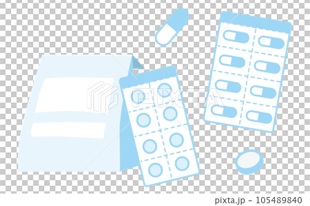 内服薬のセット 105489840