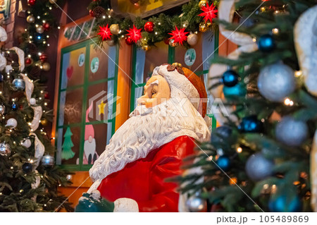サンタ サンタクロース ストリート アメリカンビレッジ クリスマス  デートスポット 105489869