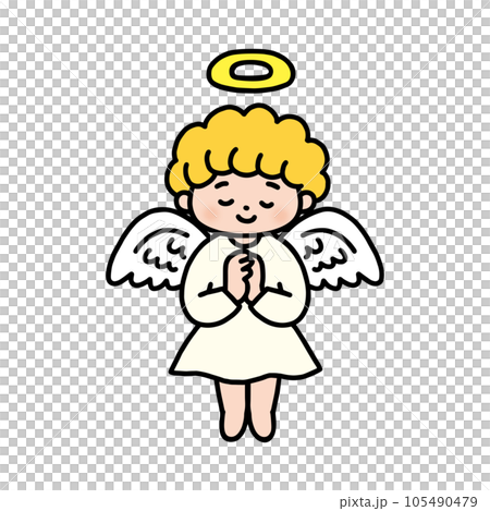 かわいい祈る天使 かわいい祈る天使 105490479