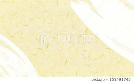 和紙風背景素材　和紙テクスチャ 105491740