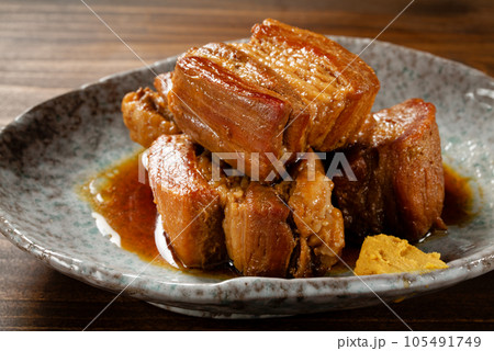 豚肉の角煮 豚肉の角煮 105491749