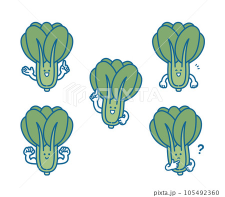 小松菜のキャラクター 小松菜のキャラクター 105492360