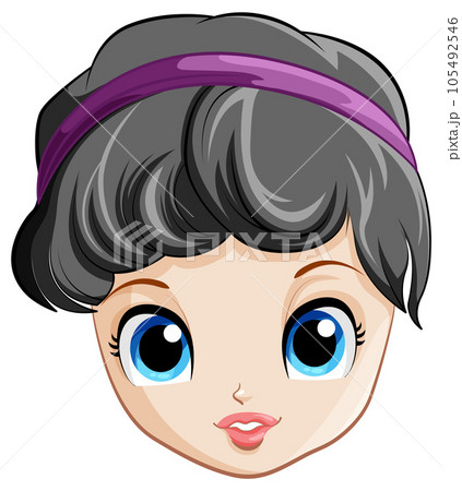 Princes head cartoon isolated 105492546