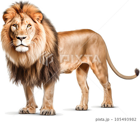 ライオンのイメージ - image of Lion No1-4 -のイラスト素材