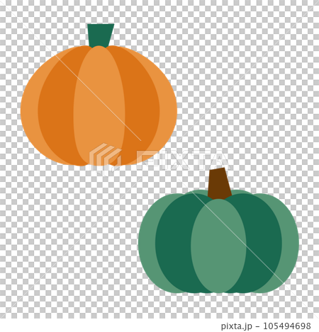 simple pumpkin no main line illustration simple pumpkin no main line illustration 105494698