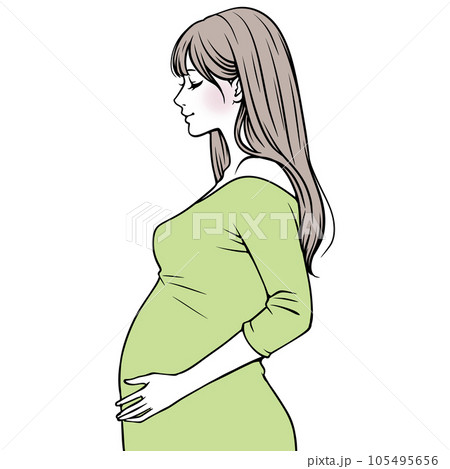妊婦,マタニティ,妊娠,出産,産婦人科,ご懐妊,子育て,ママ,母,育児,安産,初産,高齢出産,不妊, 105495656