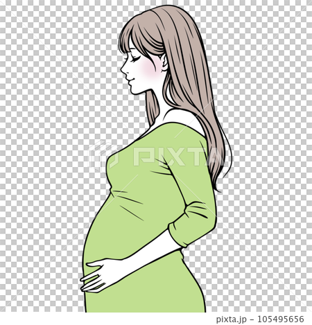妊婦,マタニティ,妊娠,出産,産婦人科,ご懐妊,子育て,ママ,母,育児,安産,初産,高齢出産,不妊, 105495656