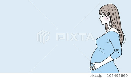妊婦,マタニティ,妊娠,出産,産婦人科,ご懐妊,子育て,ママ,母,育児,安産,初産,高齢出産,不妊, 105495660