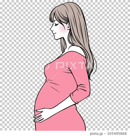 妊婦,マタニティ,妊娠,出産,産婦人科,ご懐妊,子育て,ママ,母,育児,安産,初産,高齢出産,不妊, 105495668