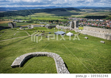 Spis castle ruins, Slovakia Spis castle ruins, Slovakia 105502248