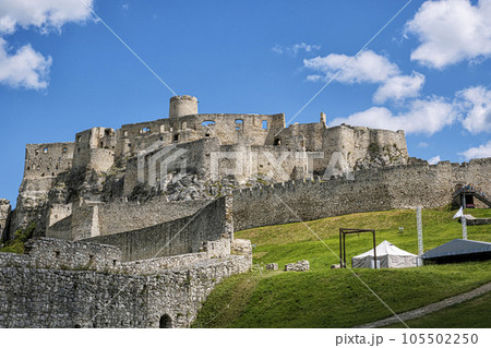 Spis castle ruins, Slovakia Spis castle ruins, Slovakia 105502250