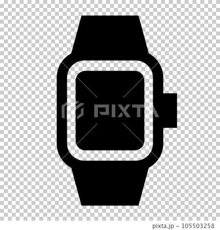 代表設備、智能手錶的填充樣式圖標 代表設備、智能手錶的填充樣式圖標 105503258