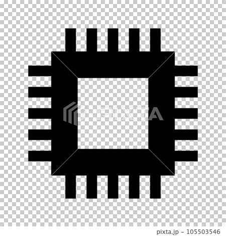 Filled style icon representing IT, foundation 105503546