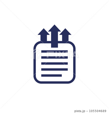 export data icon for web and apps export data icon for web and apps 105504689