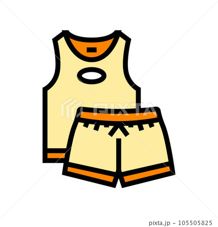 sleepwear hygiene color icon vector illustration 105505825