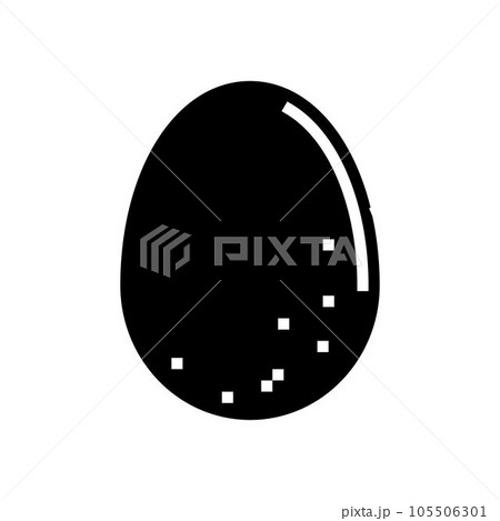 egg food hen glyph icon vector illustration 105506301