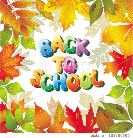 Design template for Back to school 105506506