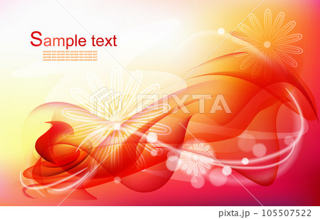 Red abstract c background 105507522