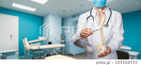 The concept of providing medical services in the treatment of the spine. 105508535