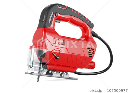 Power jigsaw, 3D rendering 105509977