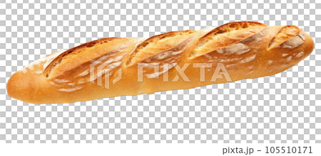 French bread isolated 105510171