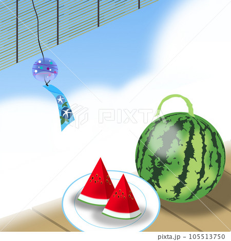 夏の縁側 105513750