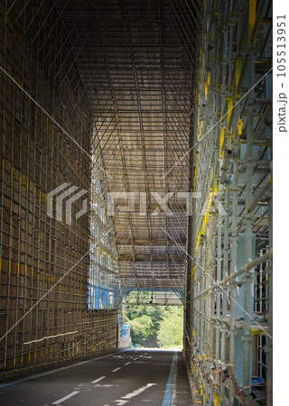 建設中の覆道 建設中の覆道 105513951