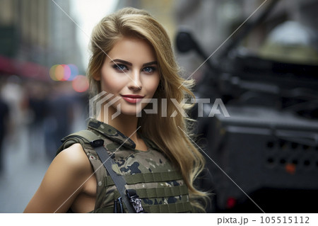 現代歩兵 女性 105515112