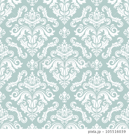 Classic Seamless Fine Pattern With Arabesques 105516039