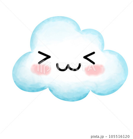 Cute clouds in the sky 105516120