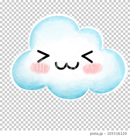 Cute clouds in the sky 105516120