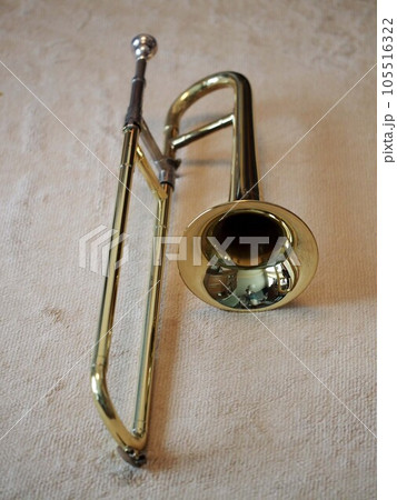 Soprano trombone on blanket JUPITER ST314L Bb Stock Photo 105516322 PIXTA