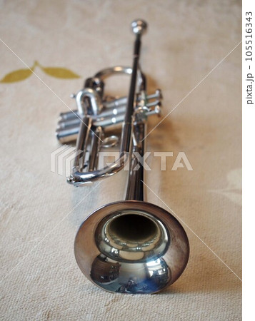 毛布の上のトランペット(Schilke Trumpet B5 SP Bb) 毛布の上のトランペット(Schilke Trumpet B5 SP Bb) 105516343
