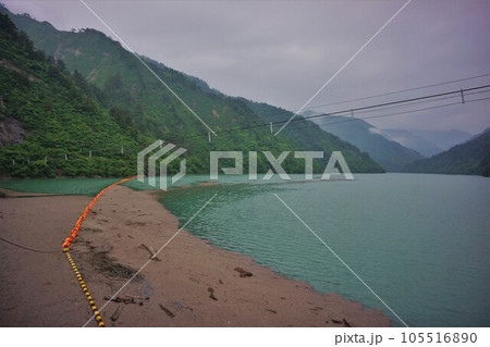 笠堀ダムのダム湖 笠堀ダムのダム湖 105516890