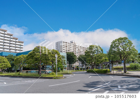 駅前風景　航空公園駅 105517603