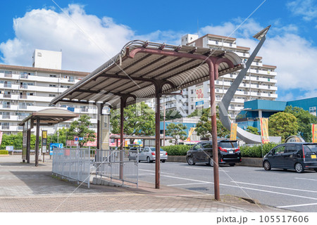 駅前風景 航空公園駅 駅前風景 航空公園駅 105517606