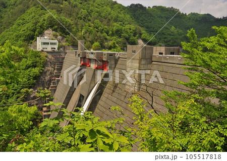 内の倉ダムの堤体 内の倉ダムの堤体 105517818