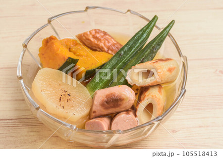 夏の味覚　冷やしおでん 105518413