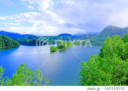 北海道紀行 大雪湖と大雪山連峰 北海道紀行 大雪湖と大雪山連峰 105519152