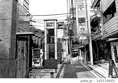 【マンガカット風京都】昼の飲み屋街は夜の残り香が漂う異空間 【マンガカット風京都】昼の飲み屋街は夜の残り香が漂う異空間 105519683