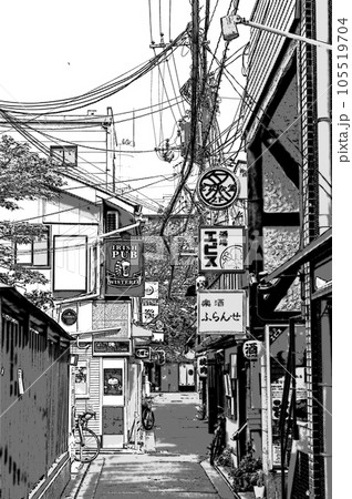 【マンガカット風京都】昼の飲み屋街は夜の残り香が漂う異空間 【マンガカット風京都】昼の飲み屋街は夜の残り香が漂う異空間 105519704
