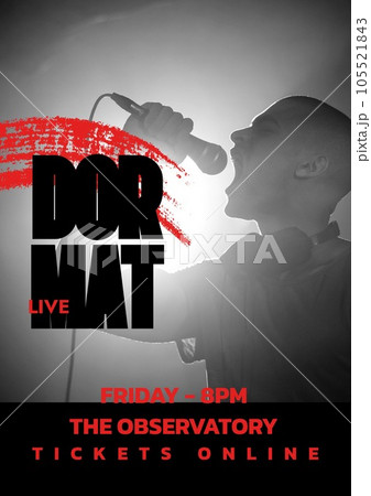 Dor mat live, friday 8pm, the observatory, tickets online over biracial man singing over microphone Dor mat live, friday 8pm, the observatory, tickets online over biracial man singing over microphone 105521843
