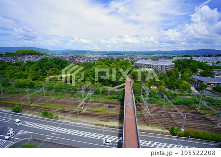 近鉄高の原からの風景・木津方面 105522208
