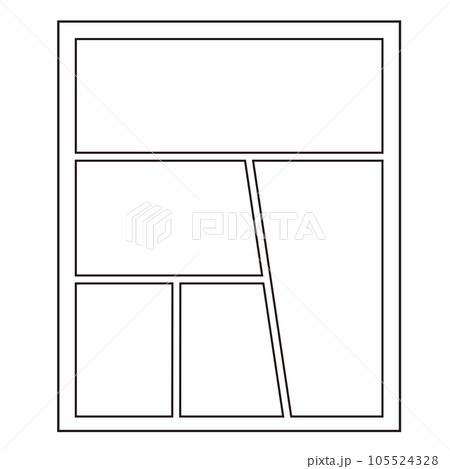 Manga Blank Drawing Templates: Ten Different Template Layouts; Single-Sided  Drawing Comic Panel Pages - Printables, W&T; Printables, W And T:  9781731587657 - AbeBooks