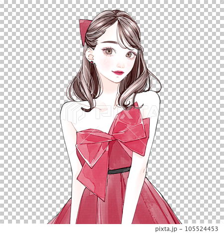 7月のドレス(ルビー) 7月のドレス(ルビー) 105524453