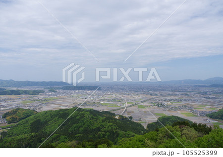 文殊山からの眺め　福井市方向　 105525399