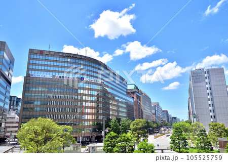 JR博多駅前 JR博多口 大博通り 博多イメージ風景 福岡イメージ風景 JR博多駅前 JR博多口 大博通り 博多イメージ風景 福岡イメージ風景 105525759